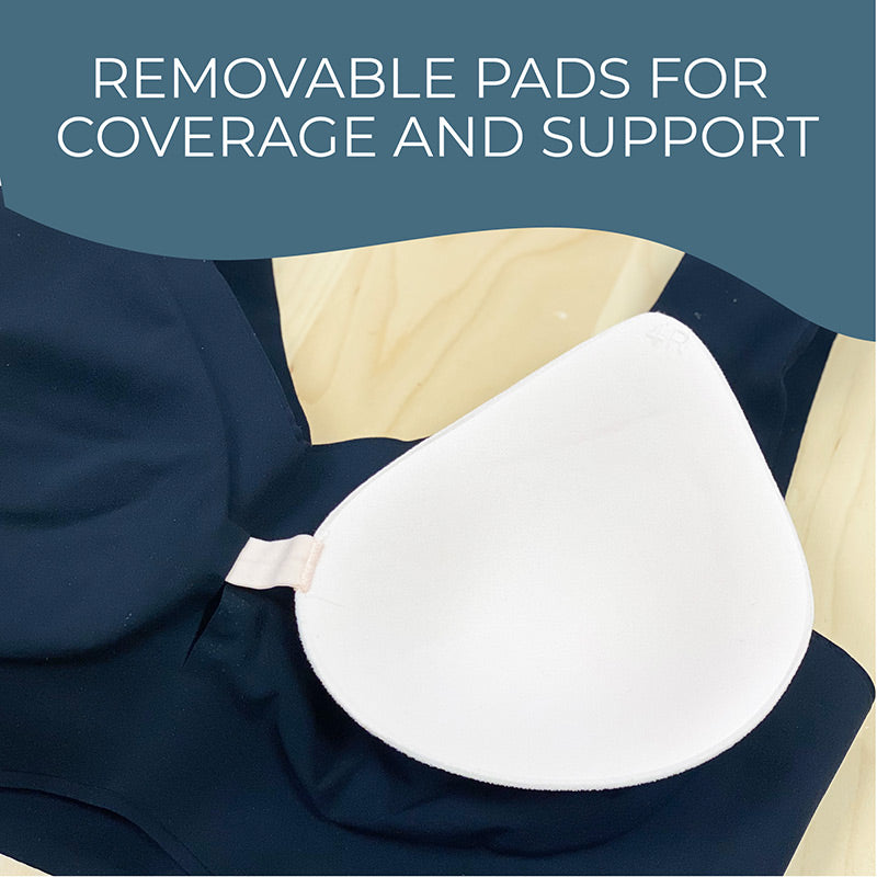 SHERO Comfortable Seamless Wireless Bralette with Removable Padded Cups and Designed for Gentle Shaping and Support