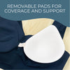 SHERO Comfortable Seamless Wireless Bralette with Removable Padded Cups and Designed for Gentle Shaping and Support