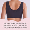SHERO Comfortable Seamless Wireless Bralette with Removable Padded Cups and Designed for Gentle Shaping and Support